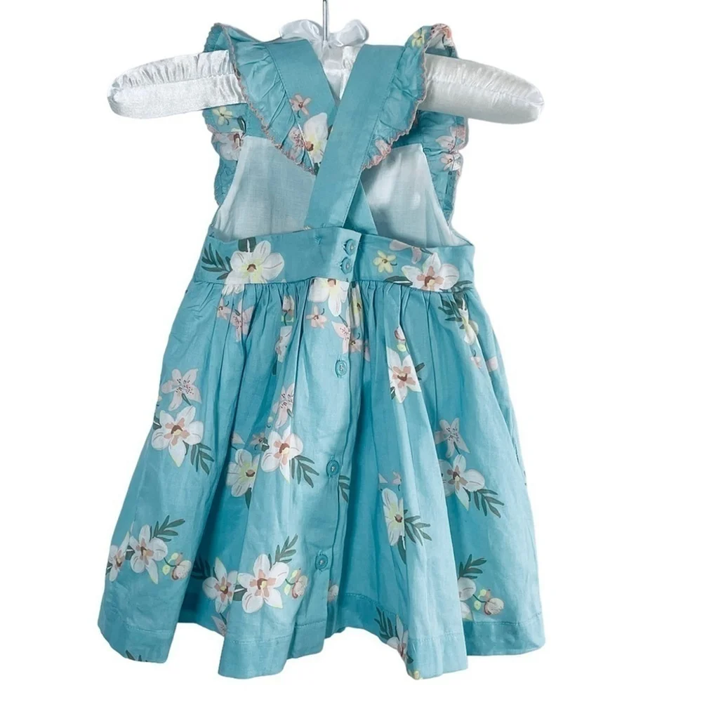 OshKosh B'gosh Floral Dress Infant 12 Months Sleeveless